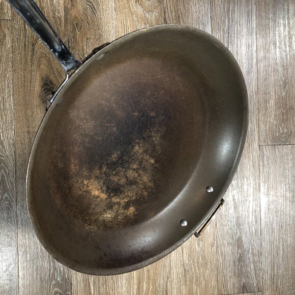 All Clad Metalcrafters Stainless Steel Non Stick 14" Frying Pan Skillet Large - Picture 9 of 10